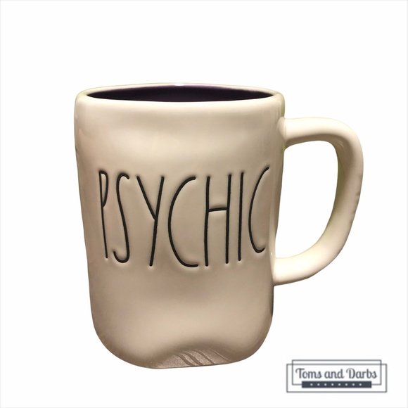 HALLOWEEN EDITION 🎃👻 Rae Dunn PSYCHIC Mug - Picture 1 of 3